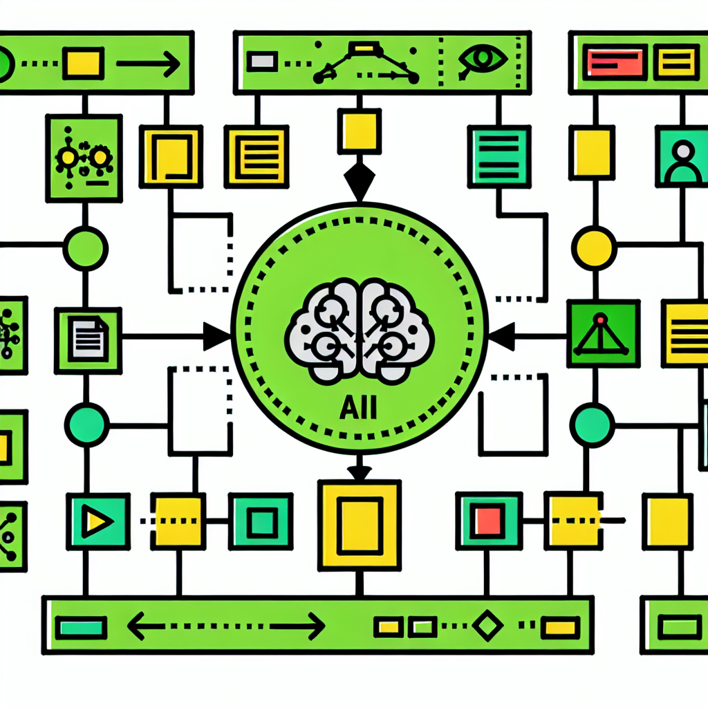 Diagrama visual mostrando IA a mapear lacunas na literatura académica