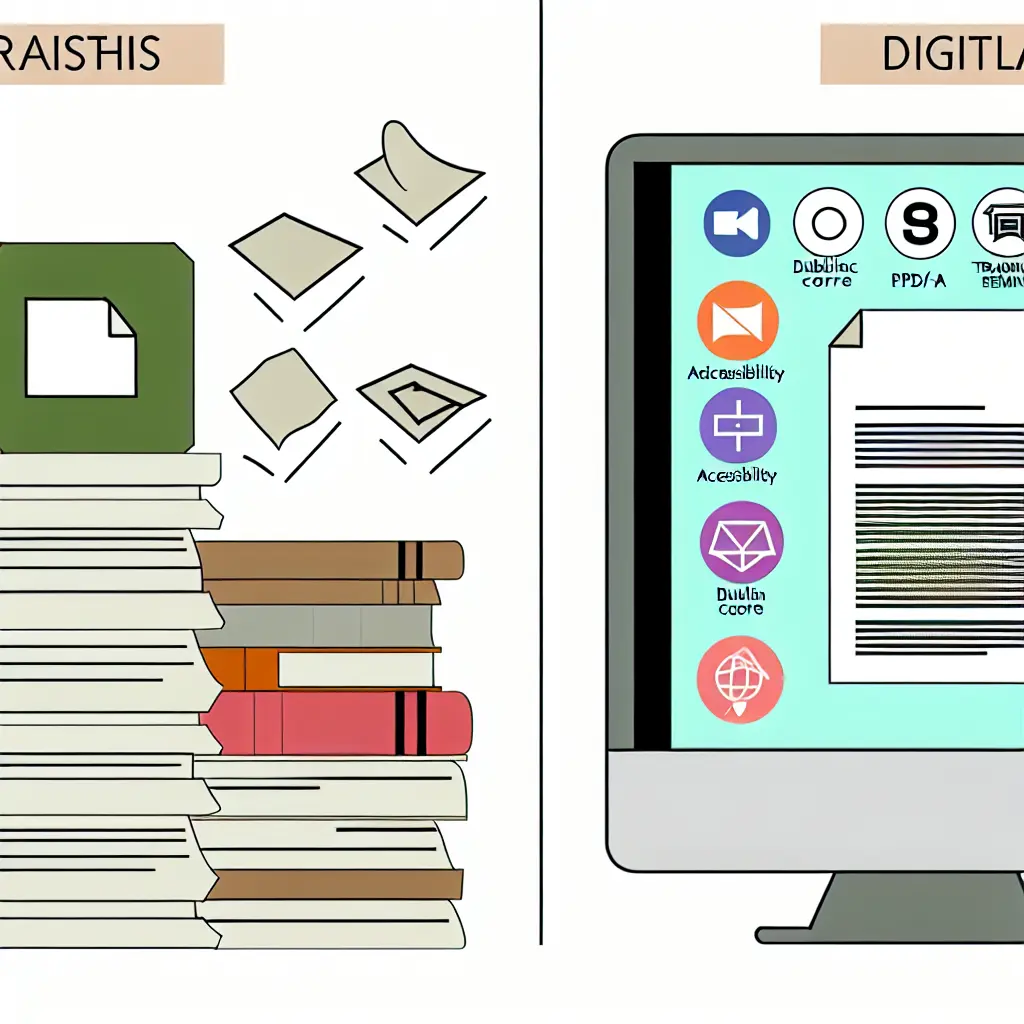 Padrões académicos digitais - Interface de repositório digital universitário