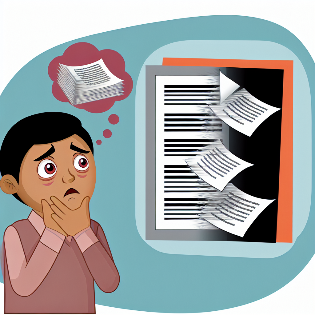 Ilustração simples de uma bibliografia desaparecendo ao lado de um estudante preocupado, simbolizando perdas de referências devido a conflitos Zotero-Word, com traço clean e expressivo, quadrado.