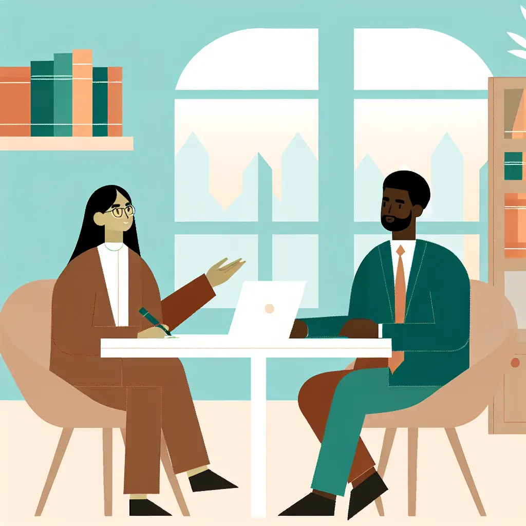 Reunião colaborativa entre orientador e estudante de mestrado na Universidade do Porto