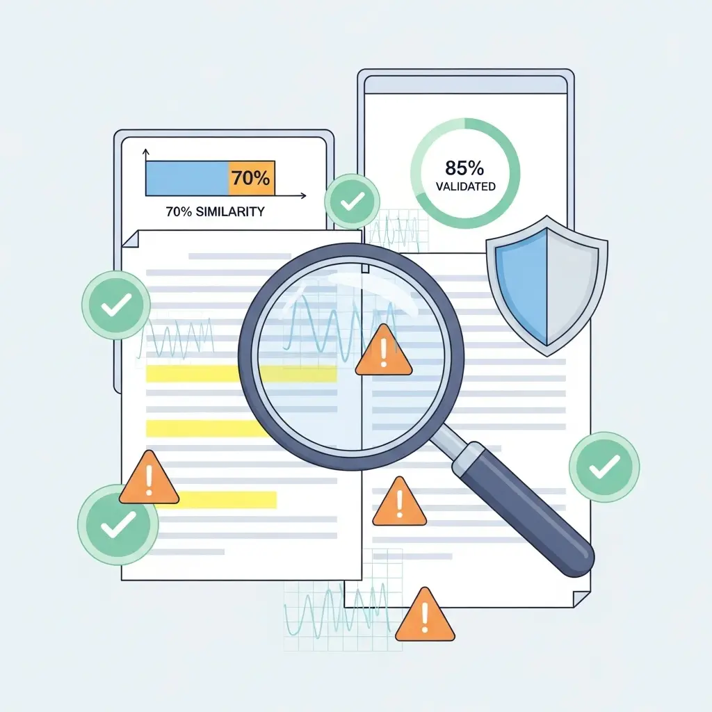 Sistema de detecção antiplagio e validação académica