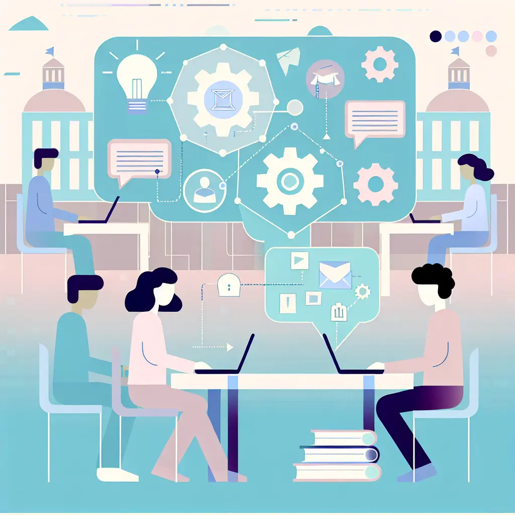 Estudante trabalhando na tese com assistência ética de IA