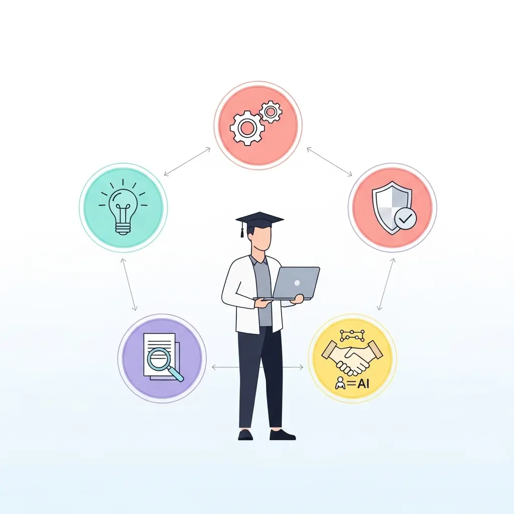 Visualização do framework ético para uso de inteligência artificial na escrita académica