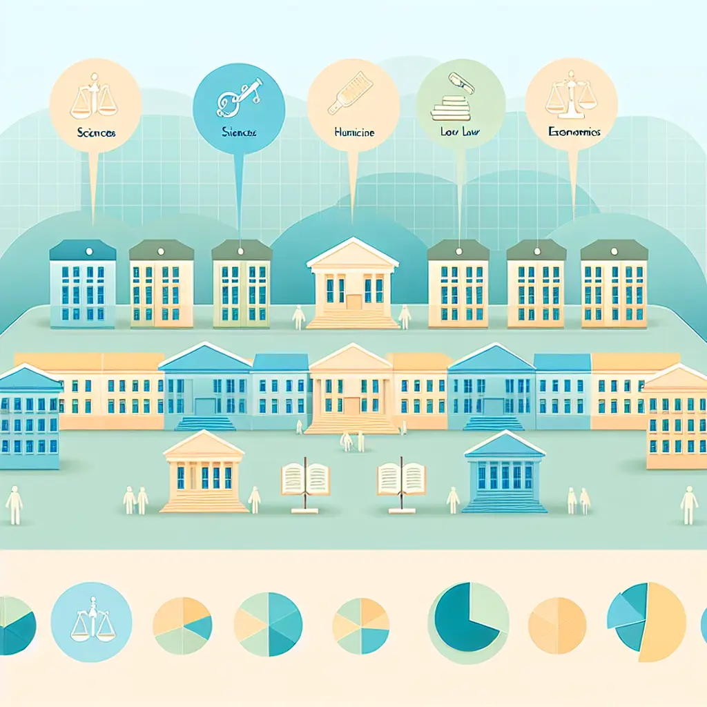 Requisitos de diferentes faculdades da Universidade de Lisboa