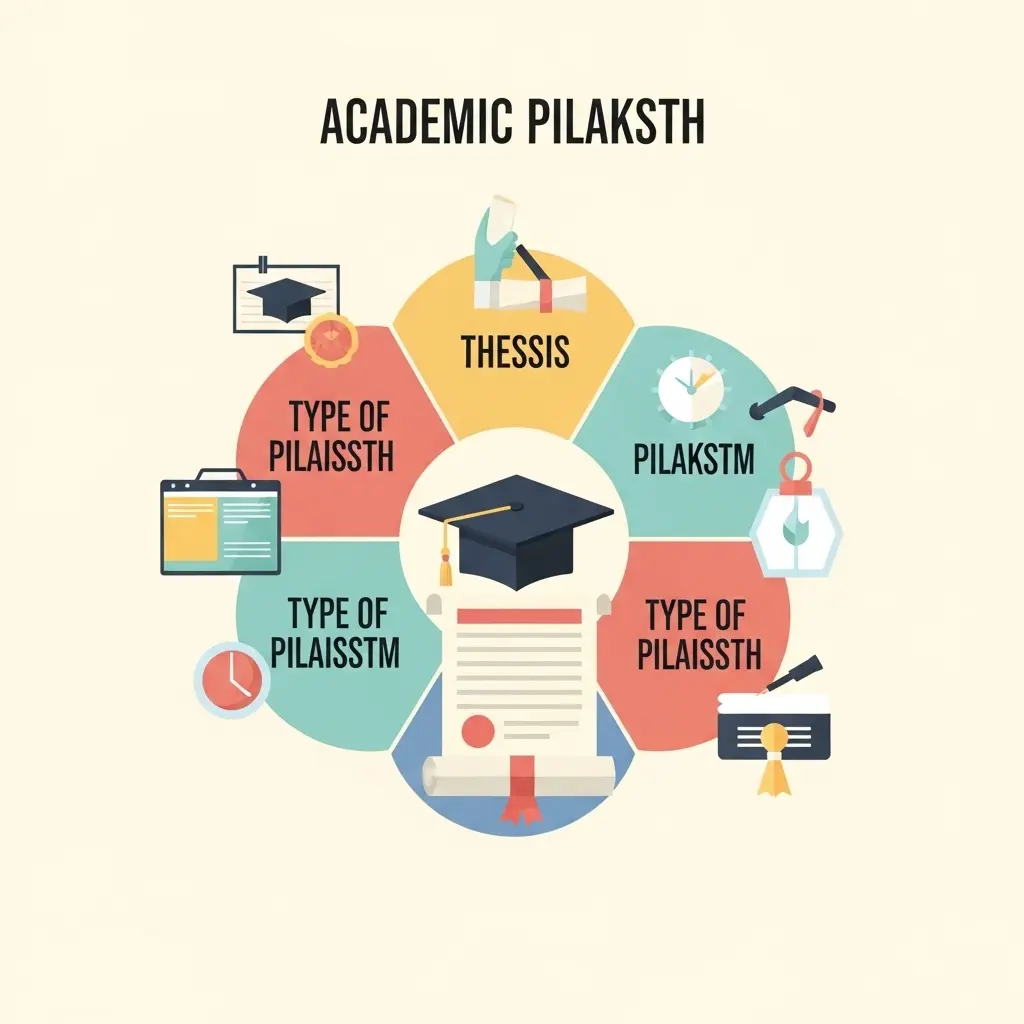 Diferentes tipos de plágio académico ilustrados de forma educativa