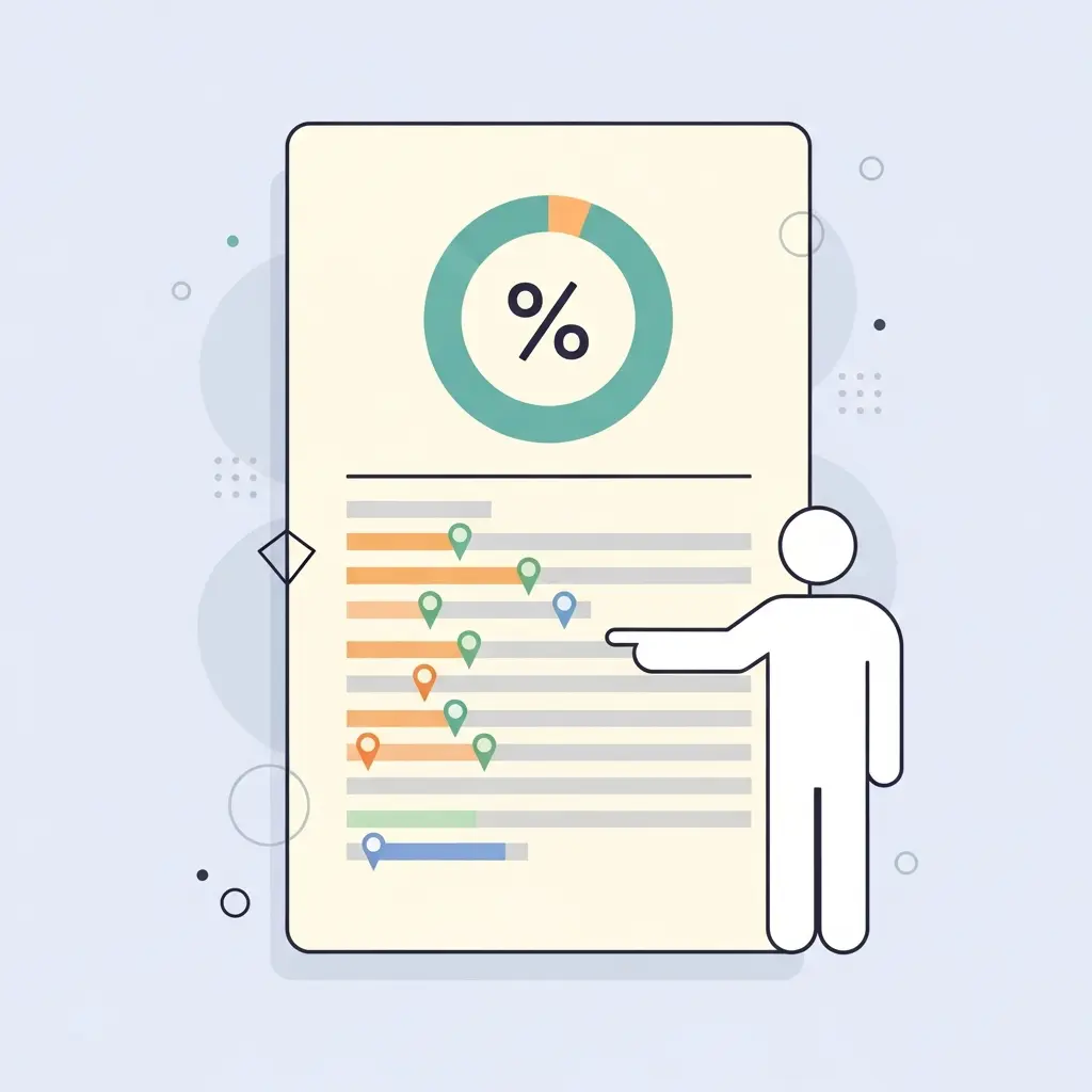 Análise detalhada de um relatório de similaridade antiplágio