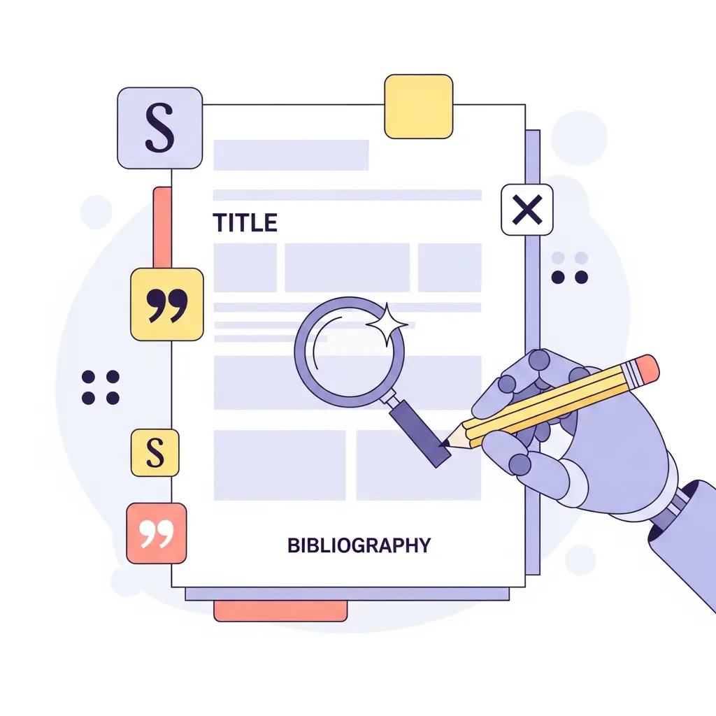Assistente de escrita académica com IA a ajudar na estrutura, revisão e formatação de trabalhos