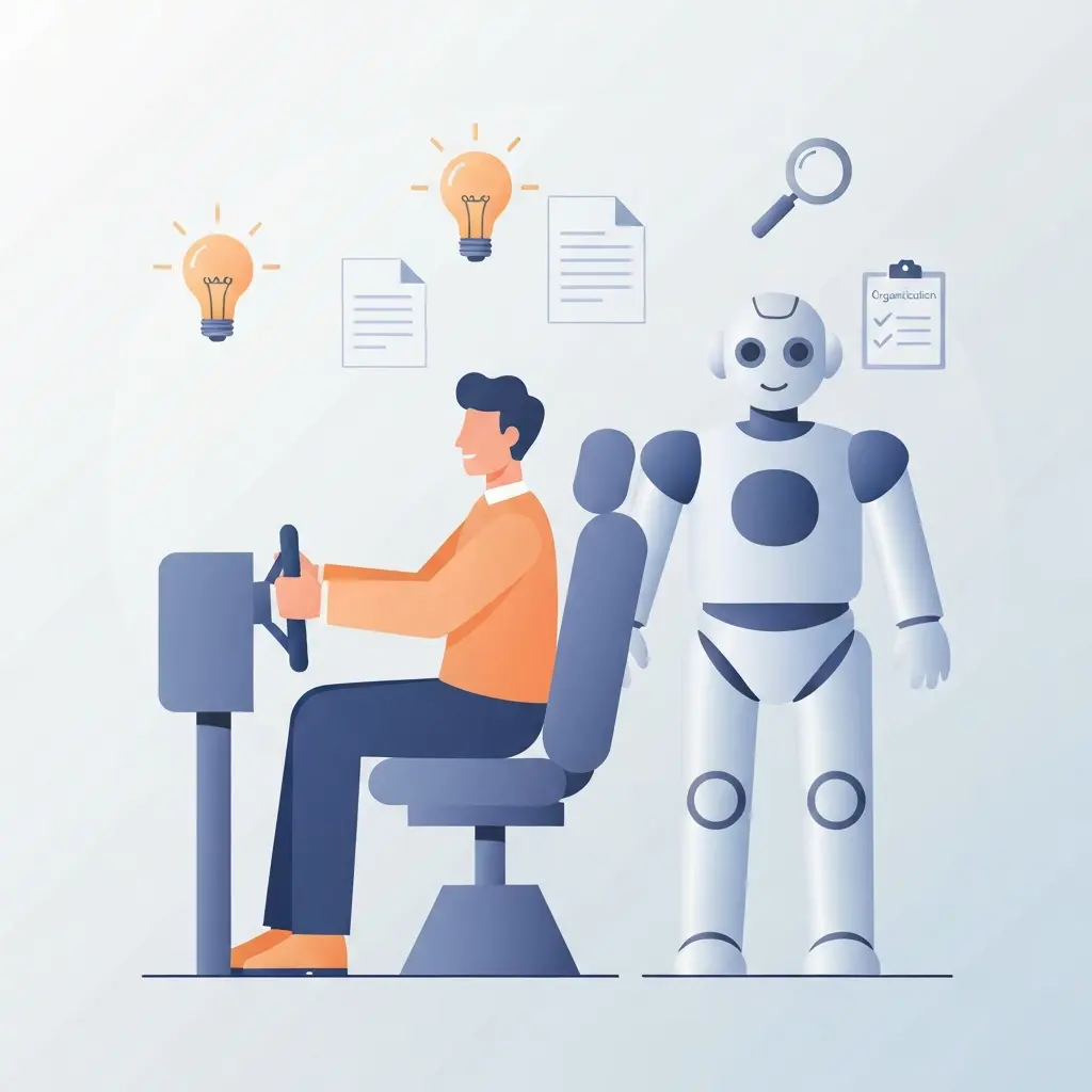 Estudante de doutoramento a ponderar o uso de IA na escrita académica