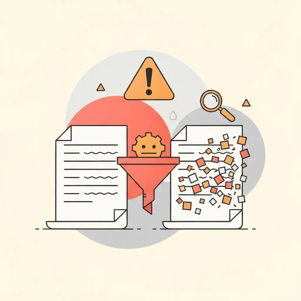 Ilustração dos perigos de usar ferramentas de paráfrase automática para esconder plágio