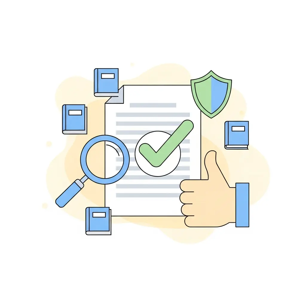 Verificação bem-sucedida de integridade académica antes da submissão