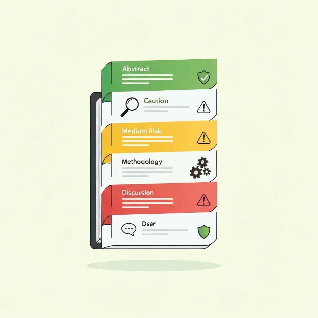 Diagrama dos 5 passos para usar IA de forma responsável na escrita académica