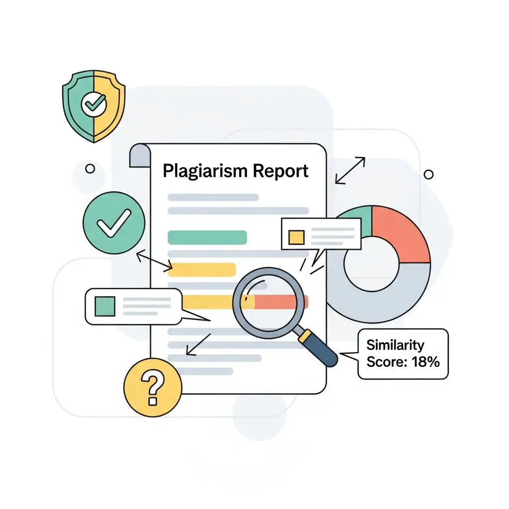 Análise de relatório de deteção de plágio