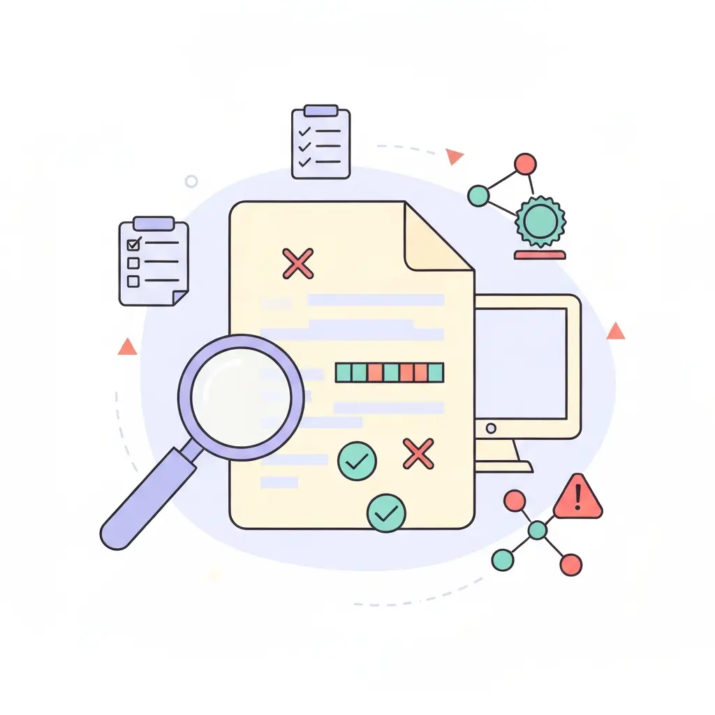 Processo de verificação e deteção de IA em documentos académicos