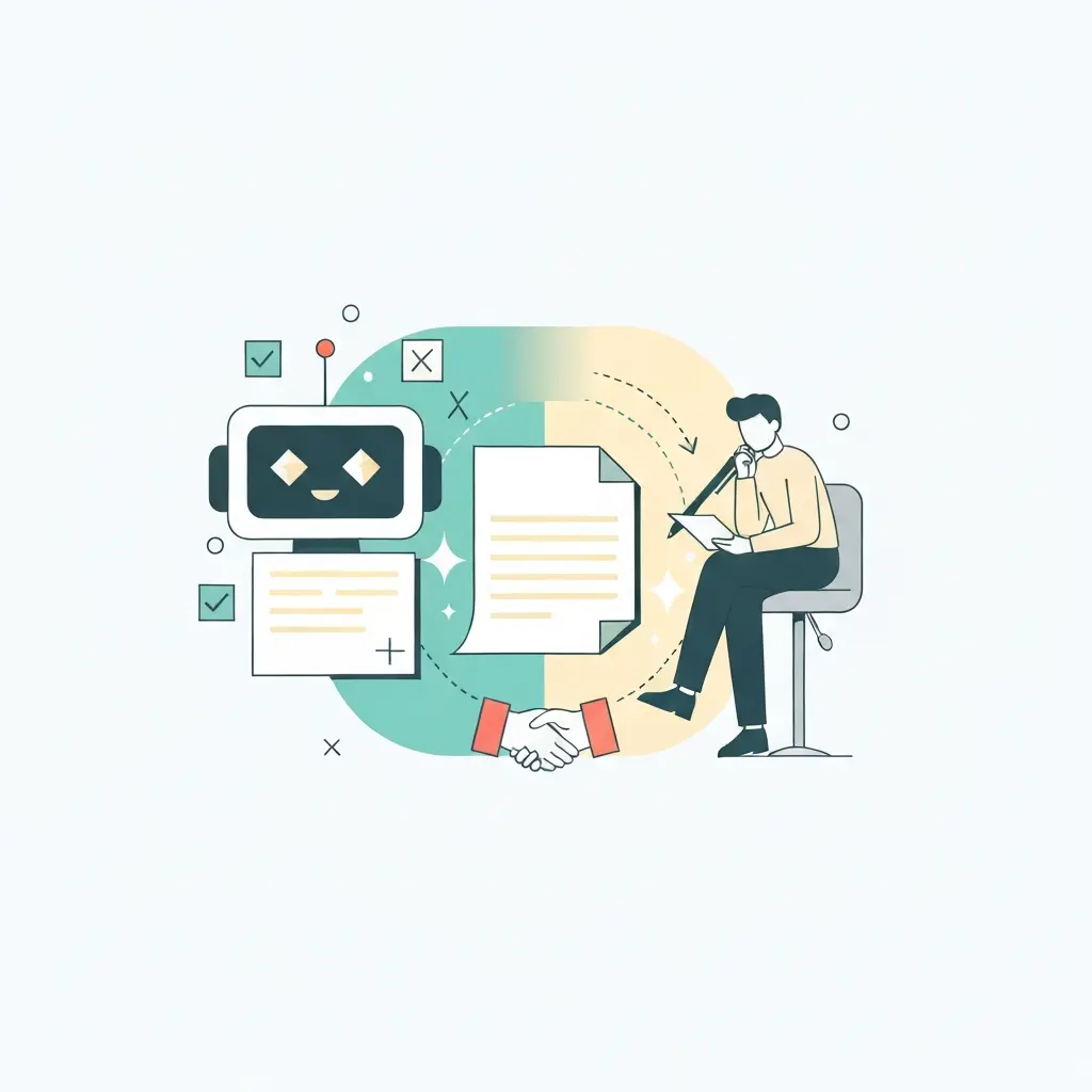 Colaboração entre inteligência artificial e revisores humanos no processo de revisão académica