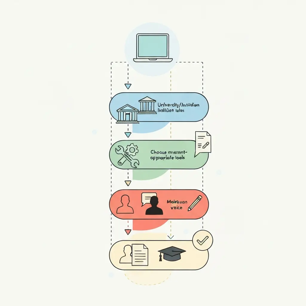 Balança ilustrando o equilíbrio entre capacidades e limitações da IA na revisão académica