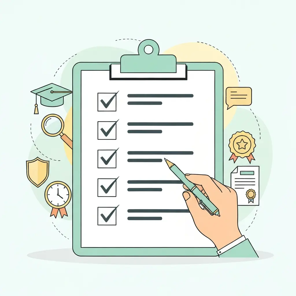 Checklist de avaliação para contratar um revisor de tese profissional