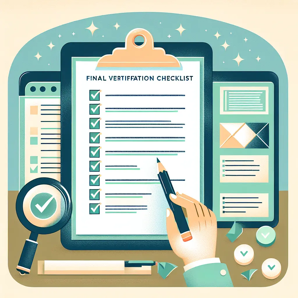 Checklist de verificação final do índice antes da submissão da tese