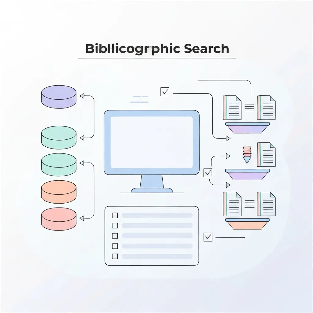 Ilustração dos quatro pilares fundamentais que sustentam uma revisão de literatura de excelência académica