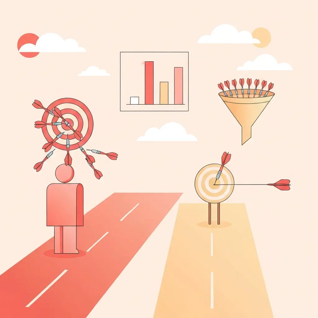 Ilustração mostrando a diferença entre testes estatísticos honestos e manipulação de resultados