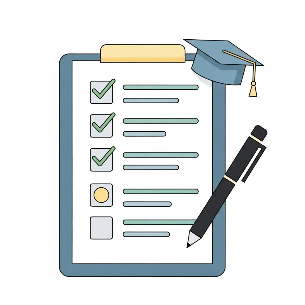 Checklist de verificação para submissão de tese