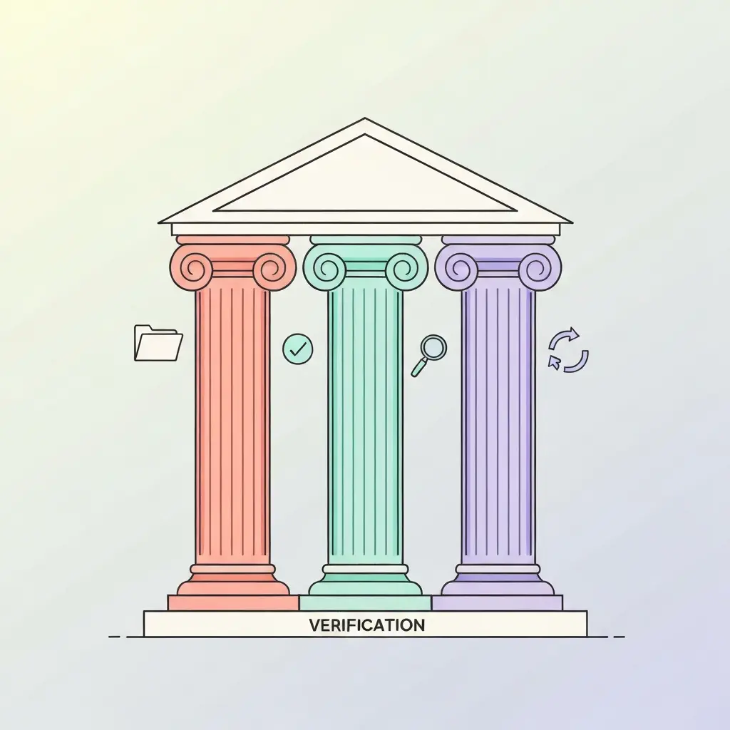 Os três pilares da originalidade académica: Organização, Verificação e Iteração