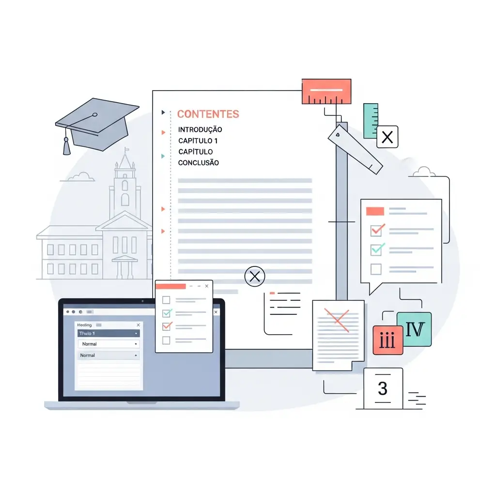 Formatação de Tese de Mestrado Portugal | 9 Erros 2025