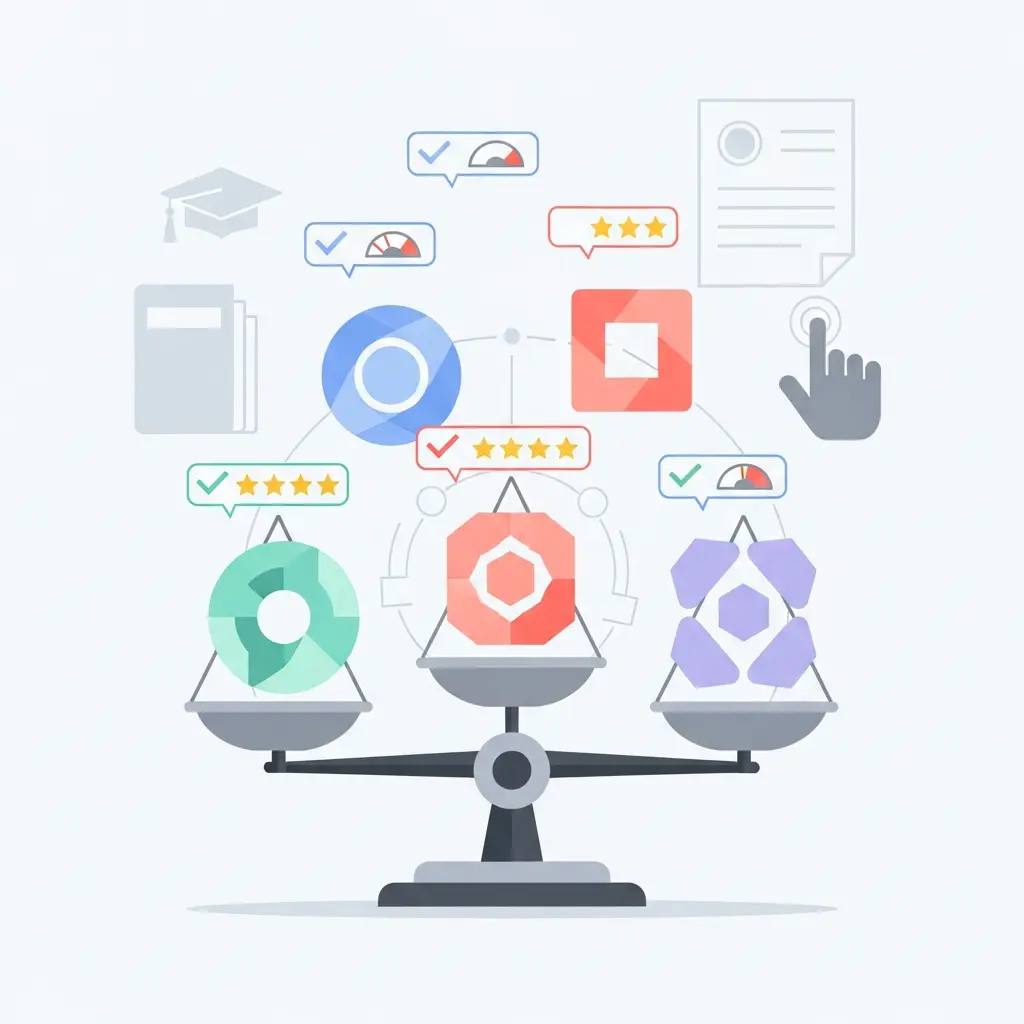 Comparação e seleção de diferentes ferramentas de IA para fins académicos