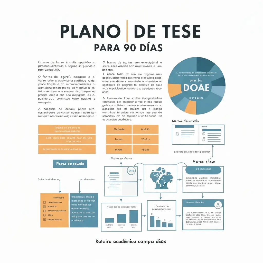 Escrita de Tese: Plano 7 Passos para 90 Dias 2026