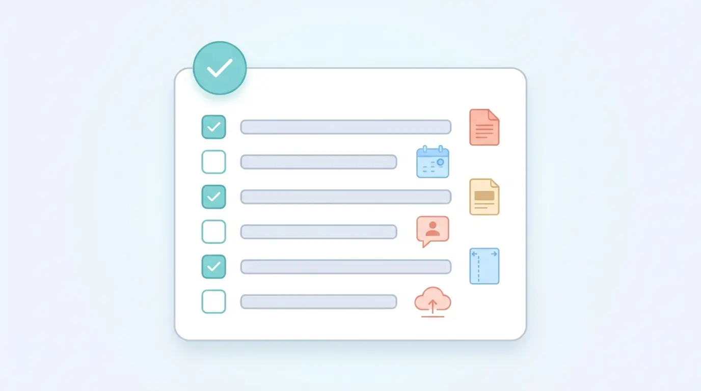 Checklist visual dos 6 erros fatais no TFC do IST