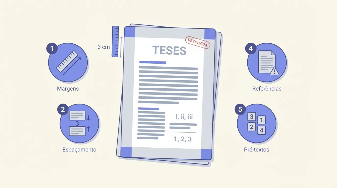 Formatação de Tese: 5 Erros Fatais Que Reprovam (2025)