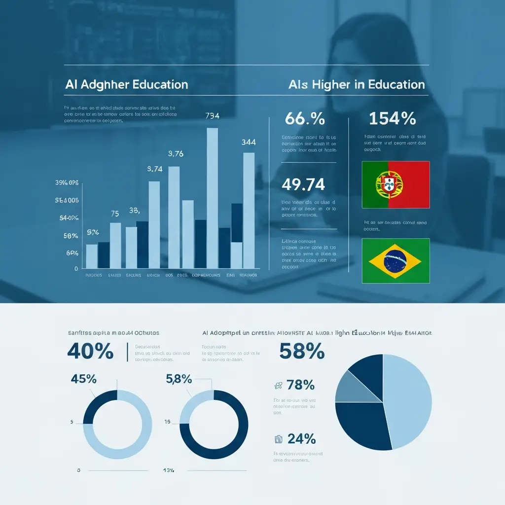 IA no Ensino Superior: Estatísticas Portugal e Brasil 2026