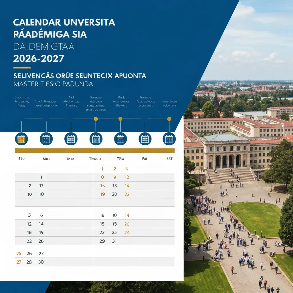 Calendário académico português 2026/2027: todas as datas-chave para mestrandos e doutorandos
