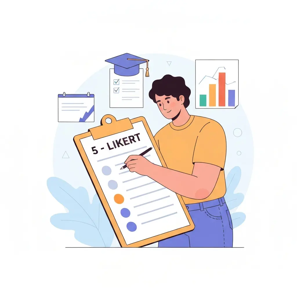 Questionário e Escala Likert no TCC 2026: Como Elaborar (Validação + Modelos)