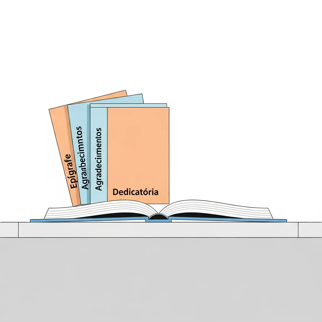 Elementos Pré-Textuais do TCC 2026: Dedicatória, Agradecimentos e Epígrafe (Modelos ABNT NBR 14724:2024)