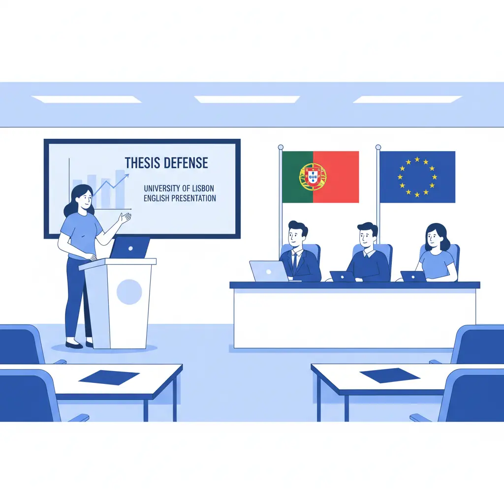 Posso defender a tese em inglês numa universidade portuguesa? Política por instituição 2026