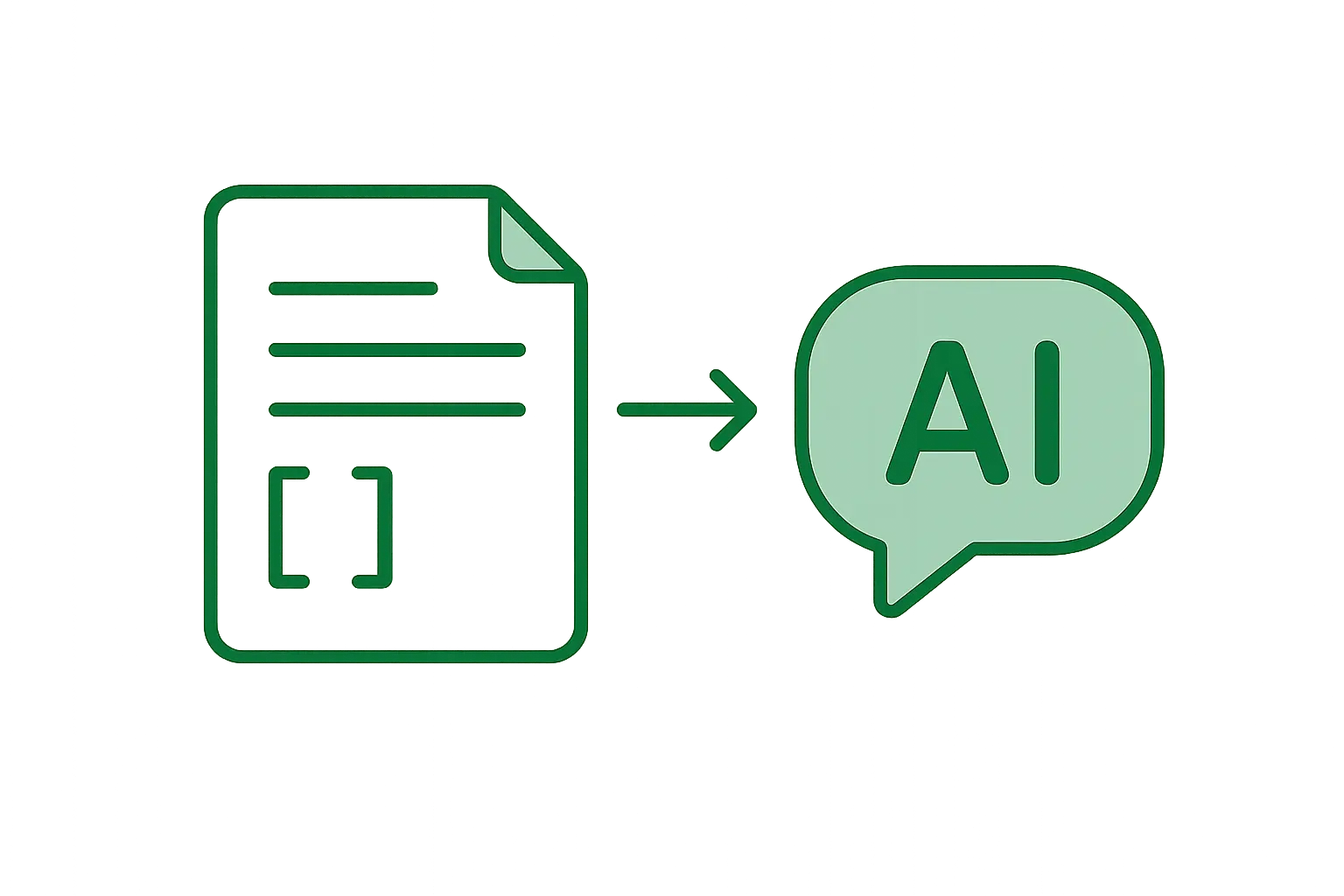 Ilustração representando a citação formal de conteúdo gerado por inteligência artificial num trabalho acadêmico