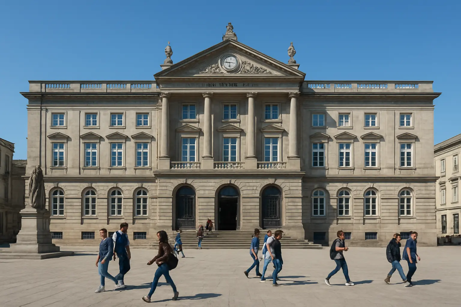 Edifício da Reitoria da Universidade do Porto, uma das universidades portuguesas mais bem posicionadas nos rankings QS e THE 2026