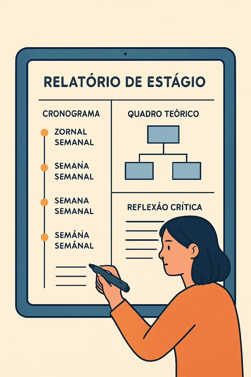 Tesify para o Relatório de Estágio: Estrutura, Reflexão Crítica e Prazos 2026