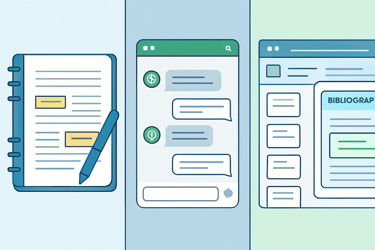 NotebookLM vs ChatGPT vs Tesify 2026: Qual Organiza Melhor as Fontes e Notas da Tese?