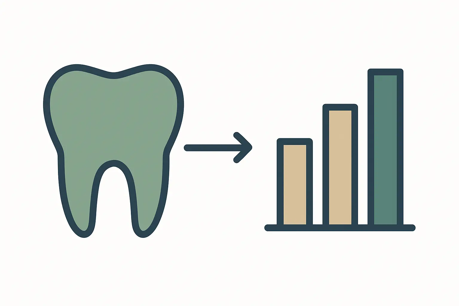 Cadeira de exame de uma clínica dentária universitária com um tabuleiro de espelhos e uma ficha clínica
